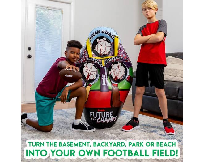 Inflatable 3-Hole Football Target