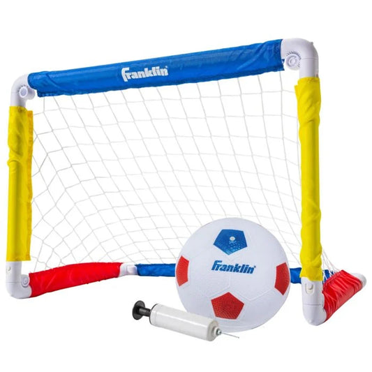 SOCCER GOAL SET 24 INCH W/BALL AND PUMP FRANKLIN 3+