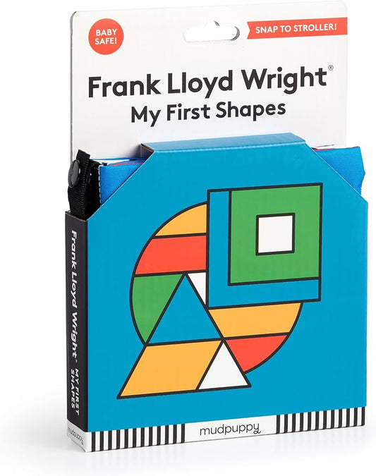 Frank Lloyd Wright My First Shapes Crinkle Fabric Stroller Book