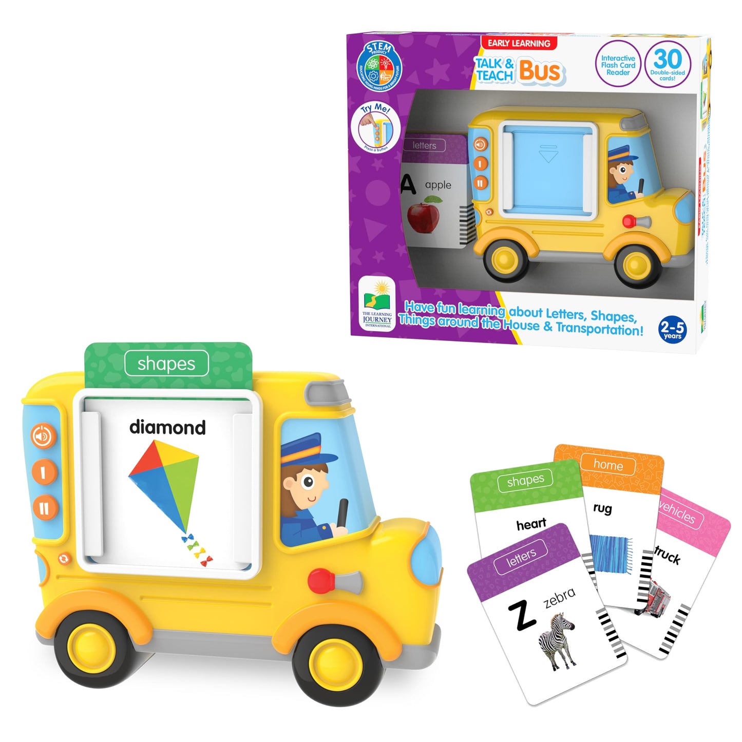 TALK TEACH BUS FLASH CARD READER