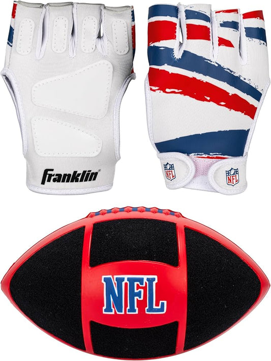 NFL STICKY FINGERS FOOTBALL GLOVES SET