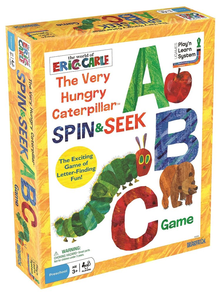 SPIN AND SEEK ABC GAME