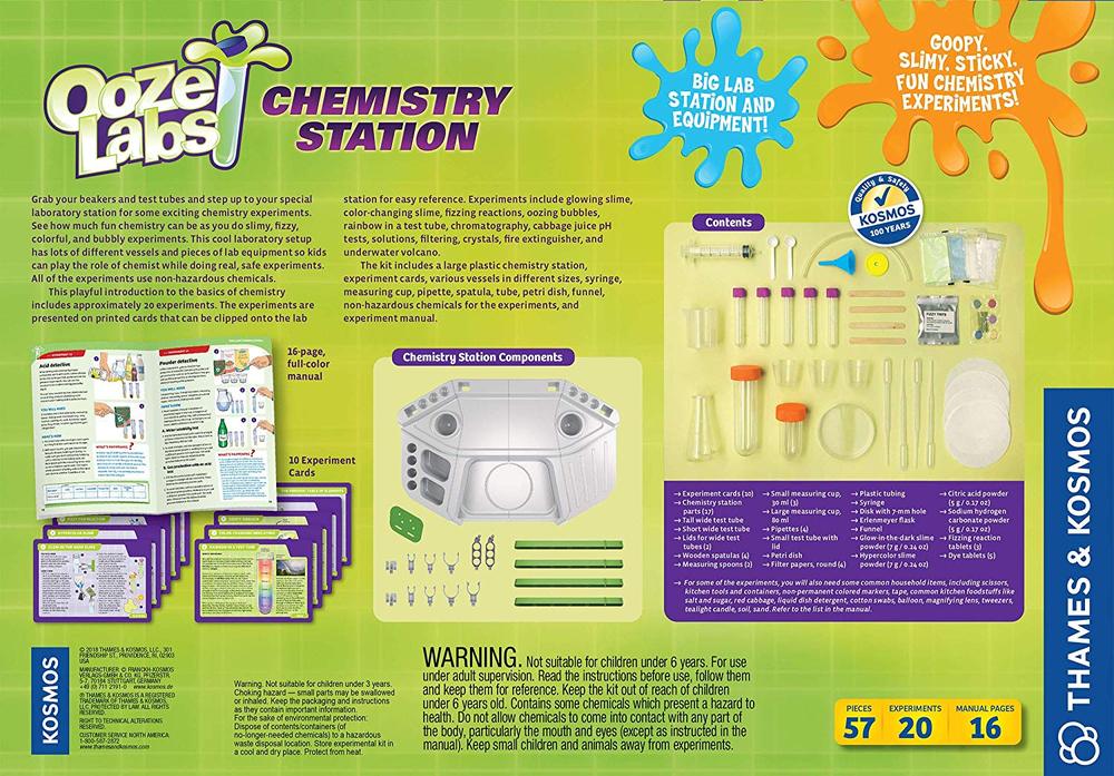 Ooze Labs Chemistry Station Science Experiment Kit