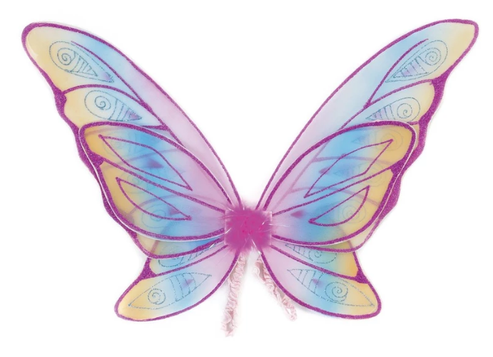 Glitter Rainbow Wings