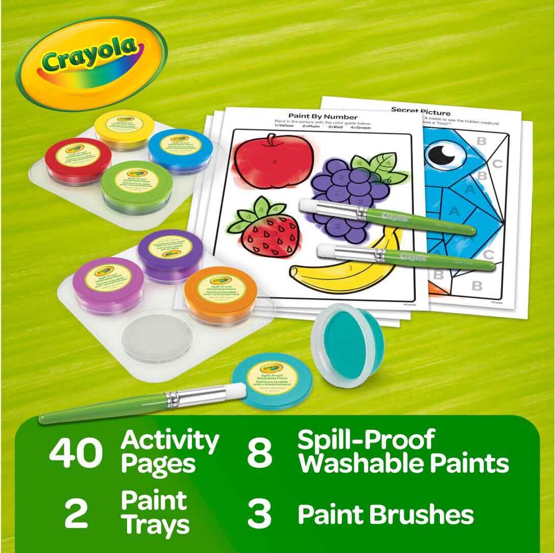 Spill-Proof Paint Activity Kit