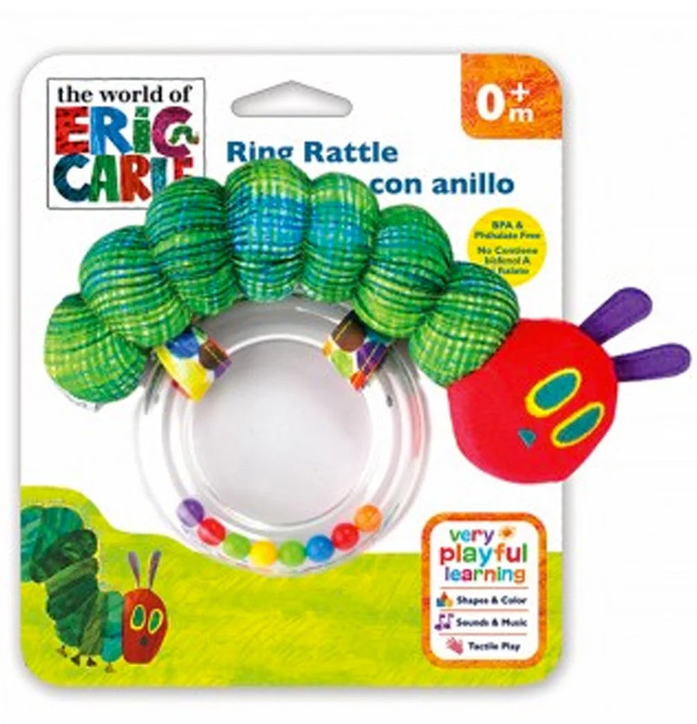 CATERPILLAR RING RATTLE Eric Carle