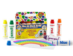 Rainbow 6 Pack Do Art Dot Markers