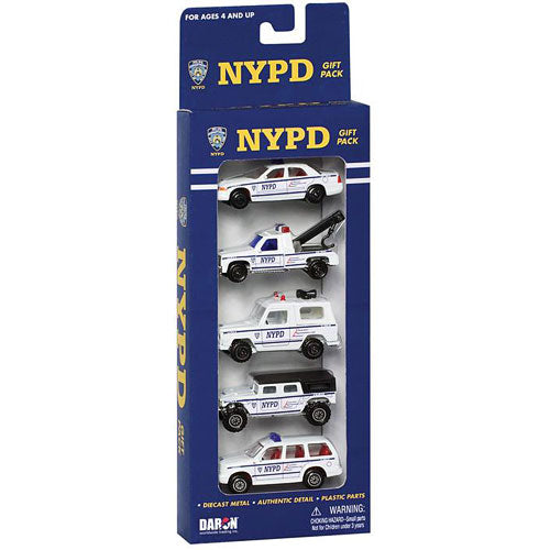 Nypd 5 Piece Vehicle Gift Set