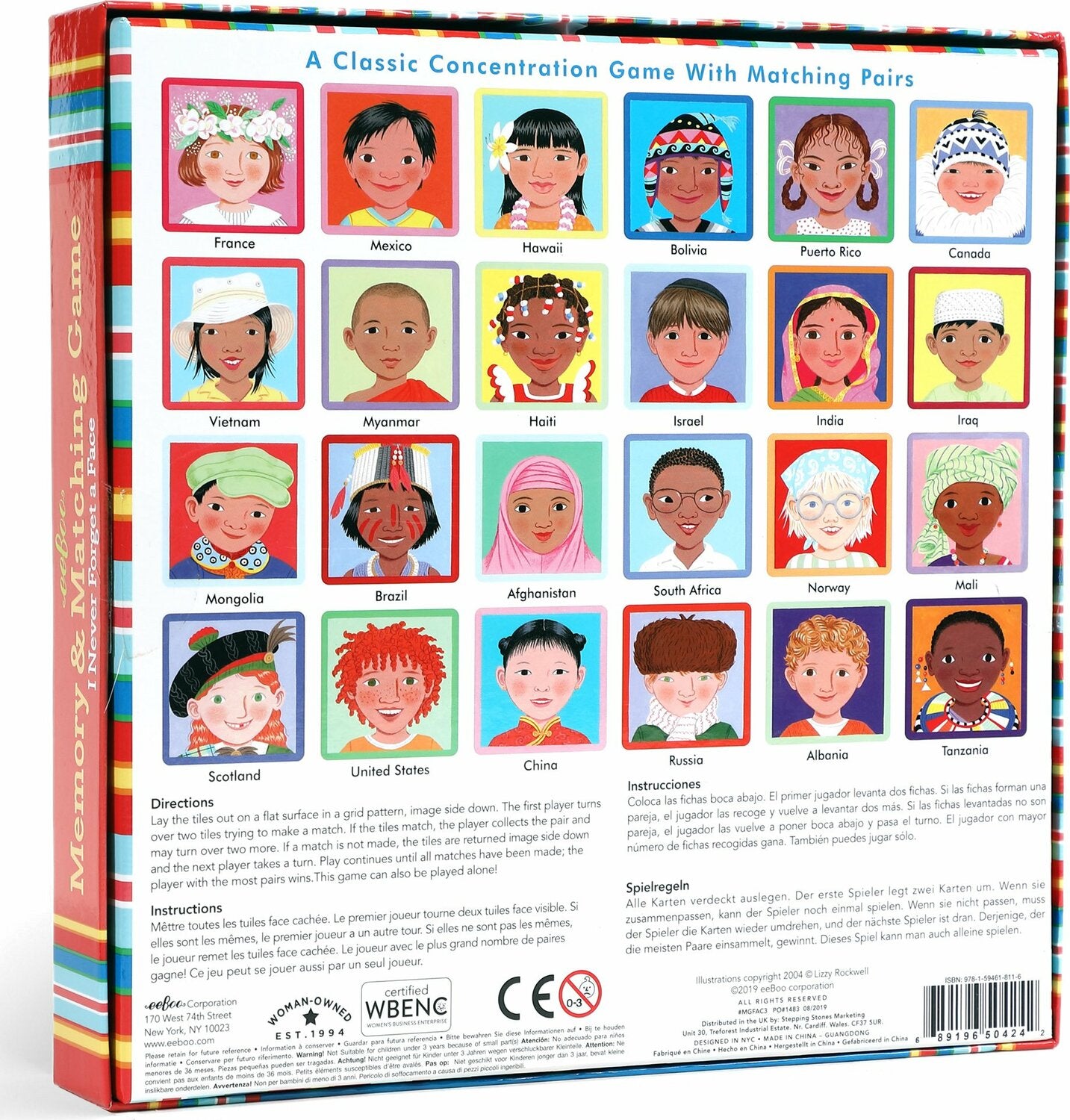 I Never Forget a Face
NEW PACKAGING / Rolling Change (matching game)