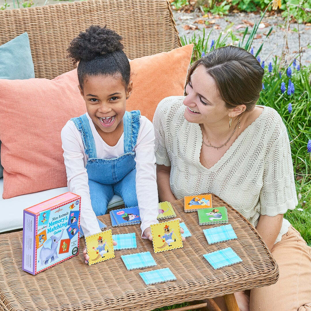 Pre-School Nice Animals Memory Game