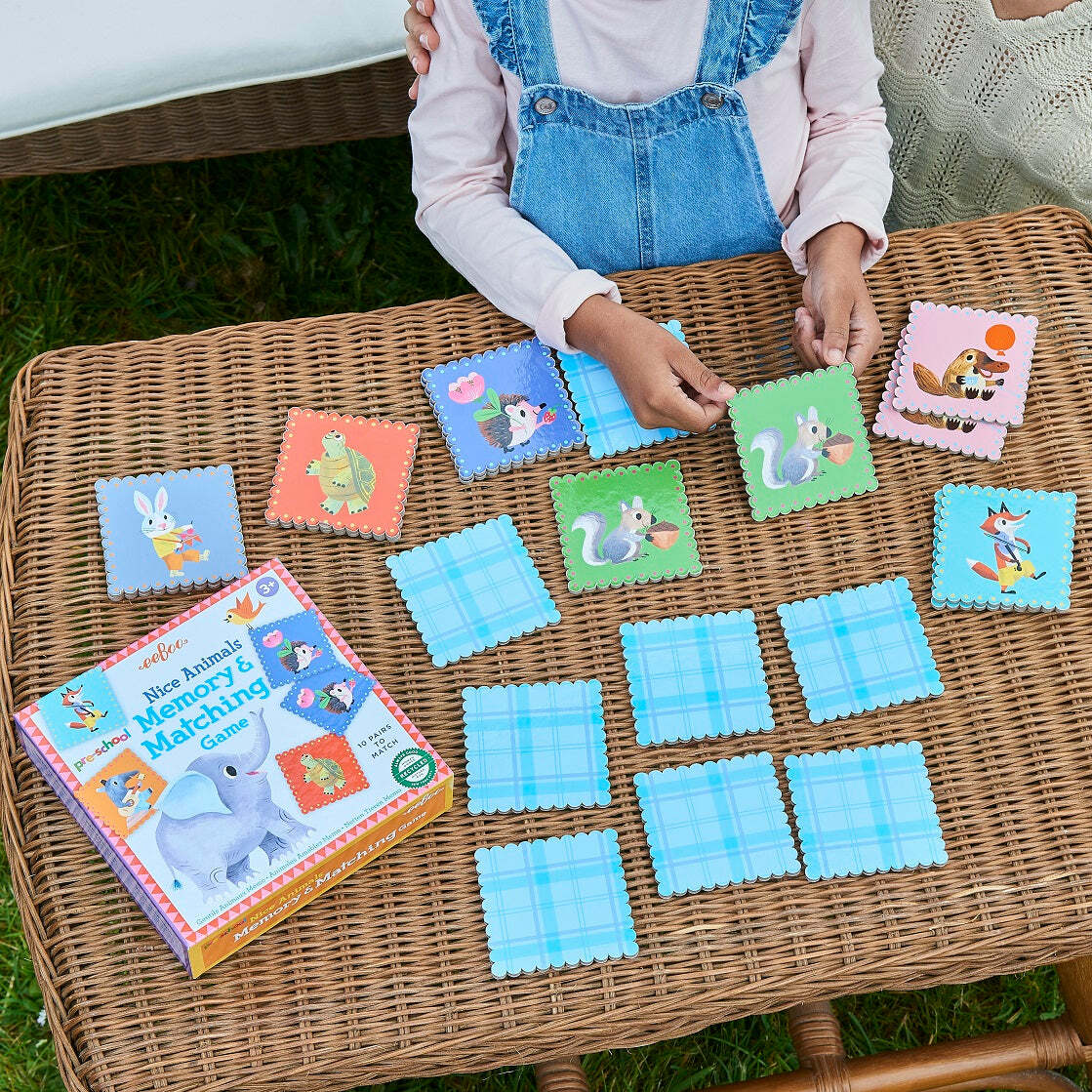 Pre-School Nice Animals Memory Game