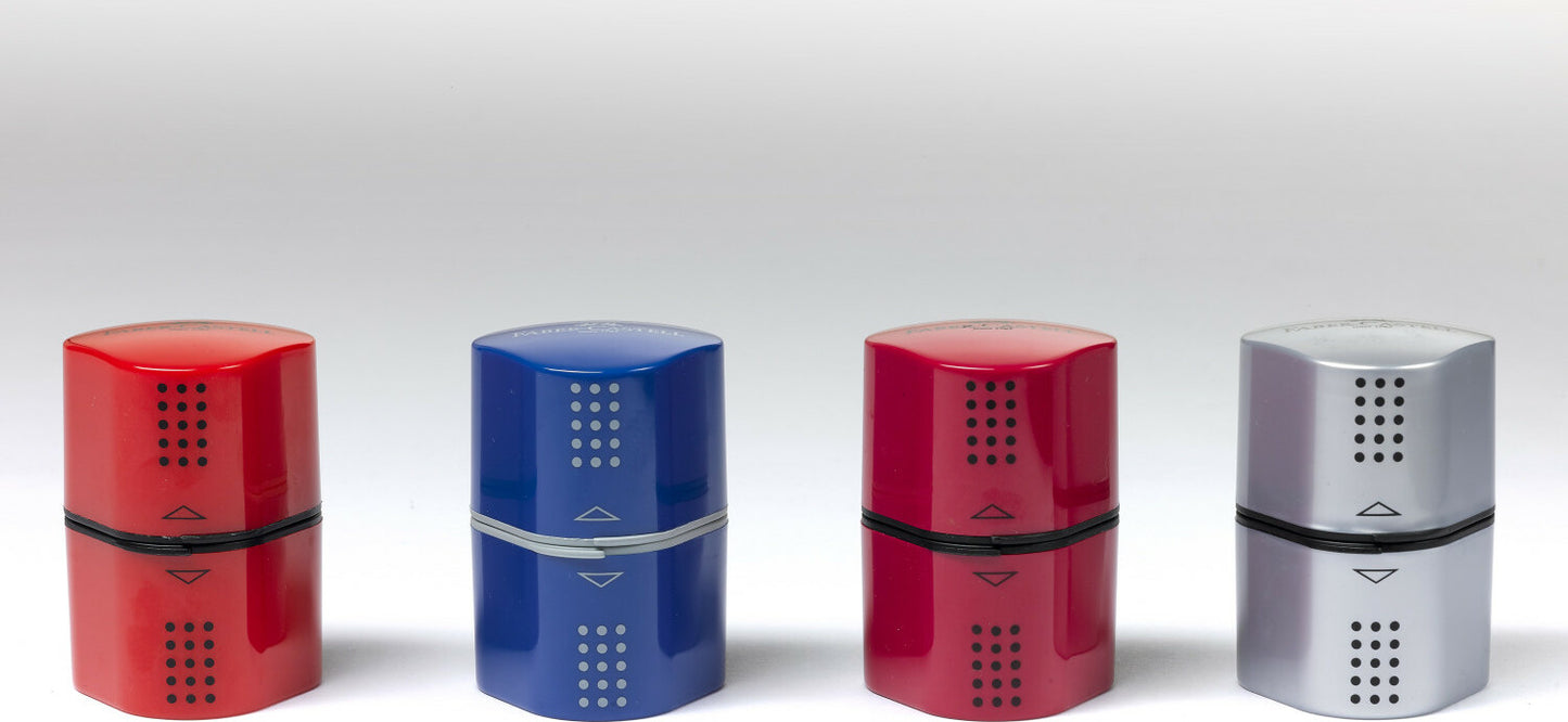 Single Grip Trio Pencil Sharpener, Blister