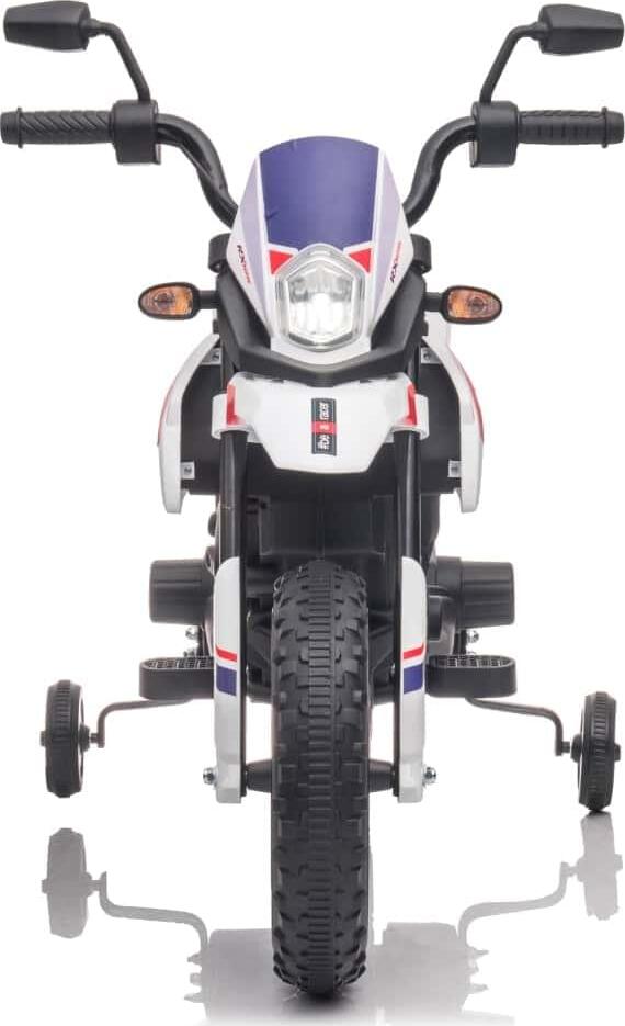12V Aprilia Motorcycle 1 Seater Ride-on (White)