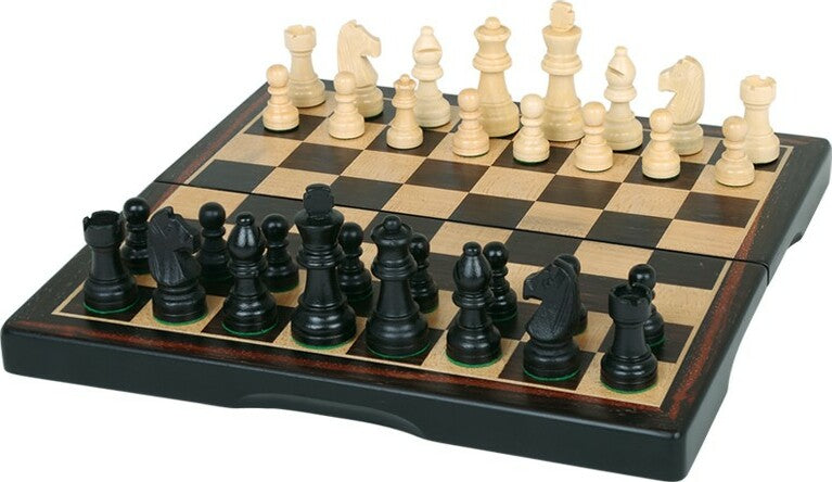 11" Ebony Wood 3-In-1 Game Set