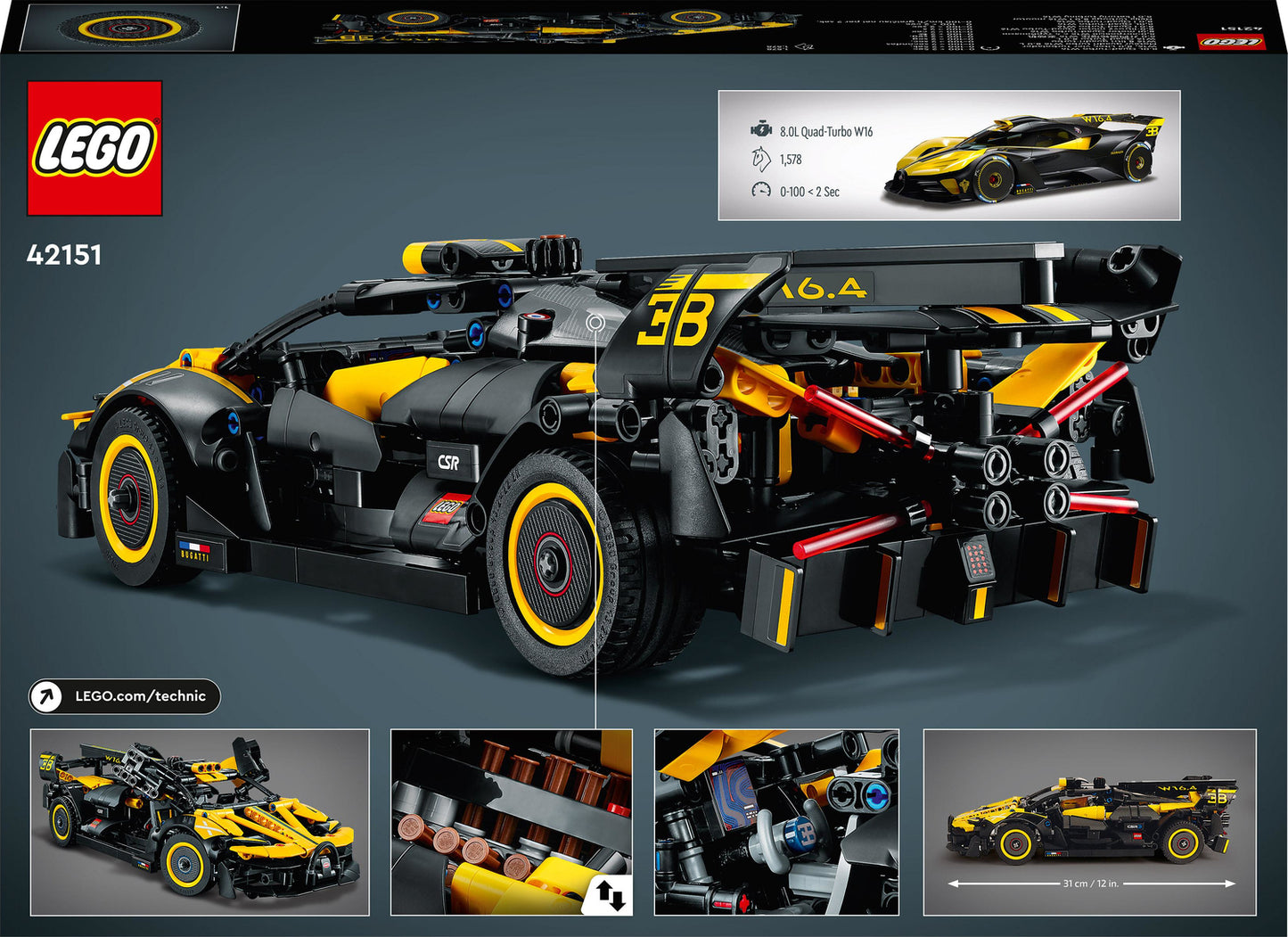 LEGO® Technic: Bugatti Bolide