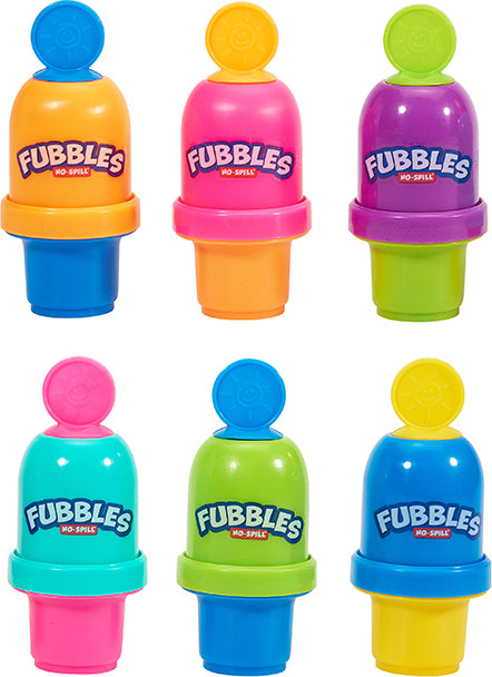 Little Kids Fubbles No-Spill Bubble Tumbler Minis includes 2 Fl. Oz.