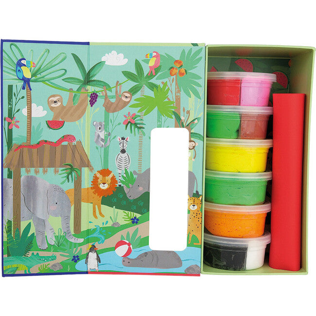 JUNGLE CLAY AND PLAY FLOSS AND ROCK