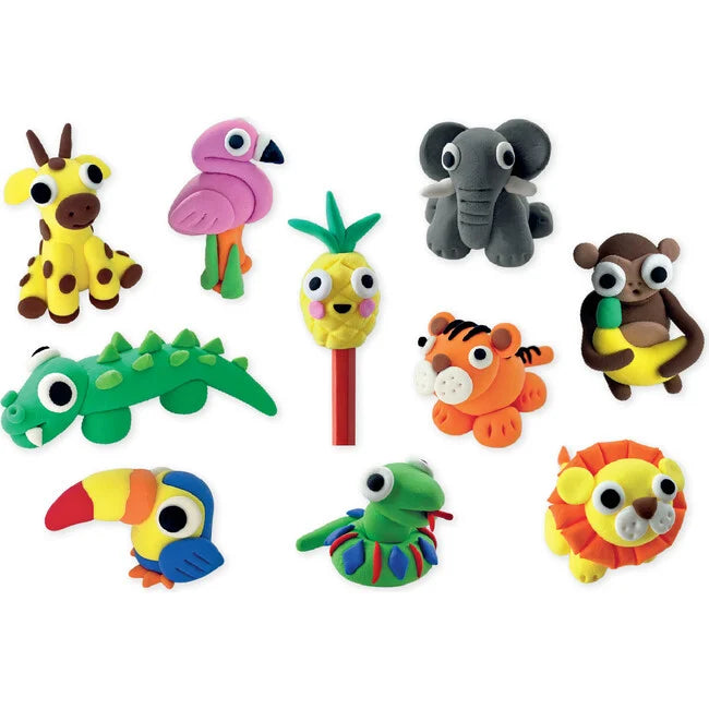 JUNGLE CLAY AND PLAY FLOSS AND ROCK