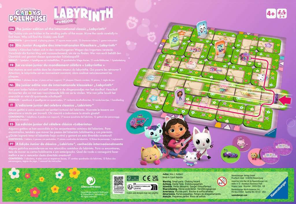 Labyrinth Jr Gabby's Dollhouse