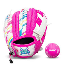 9 PINKWHITE BBG baseball glove 9 AIRTECH FIELDING GLOVE WBALL
