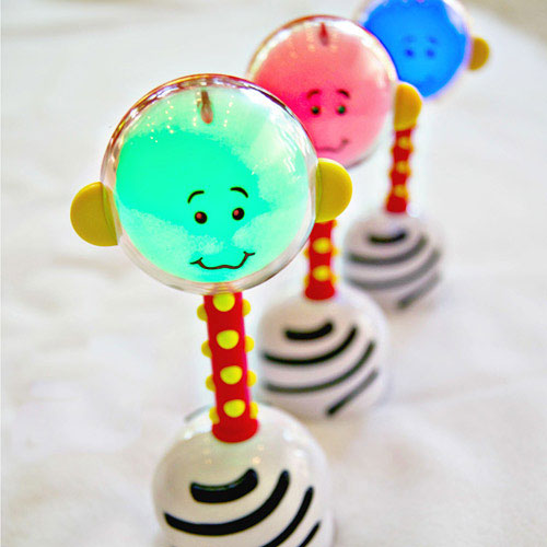 Nogginstik Developmental Light-up Rattle