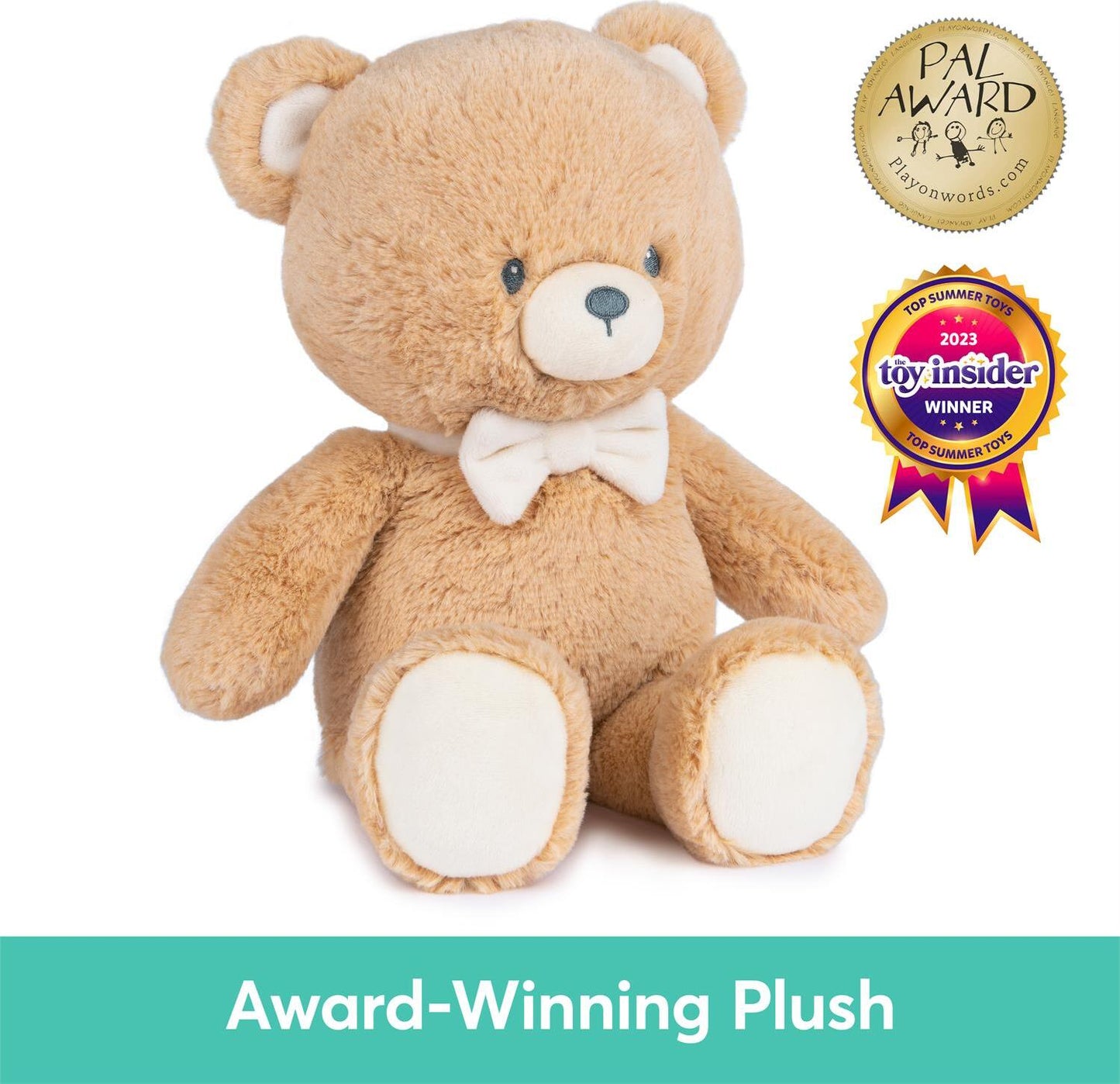 Gund 100% Recycled Teddy Bear, Brown, 13-Inch