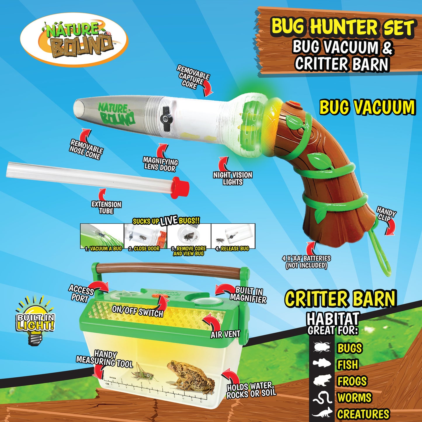 Bug Hunter Set - NEW