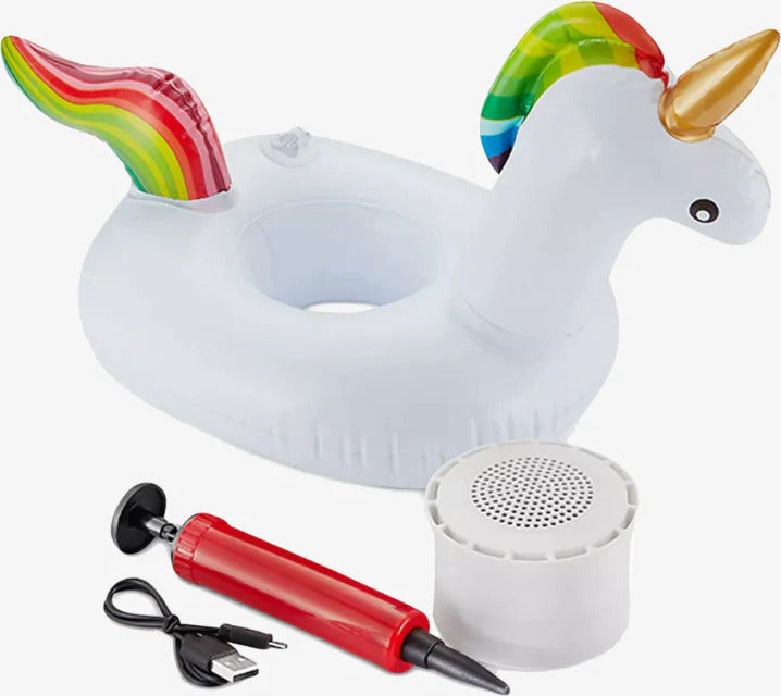 Bluetooth Floating Speaker & Cup Holder - Unicorn