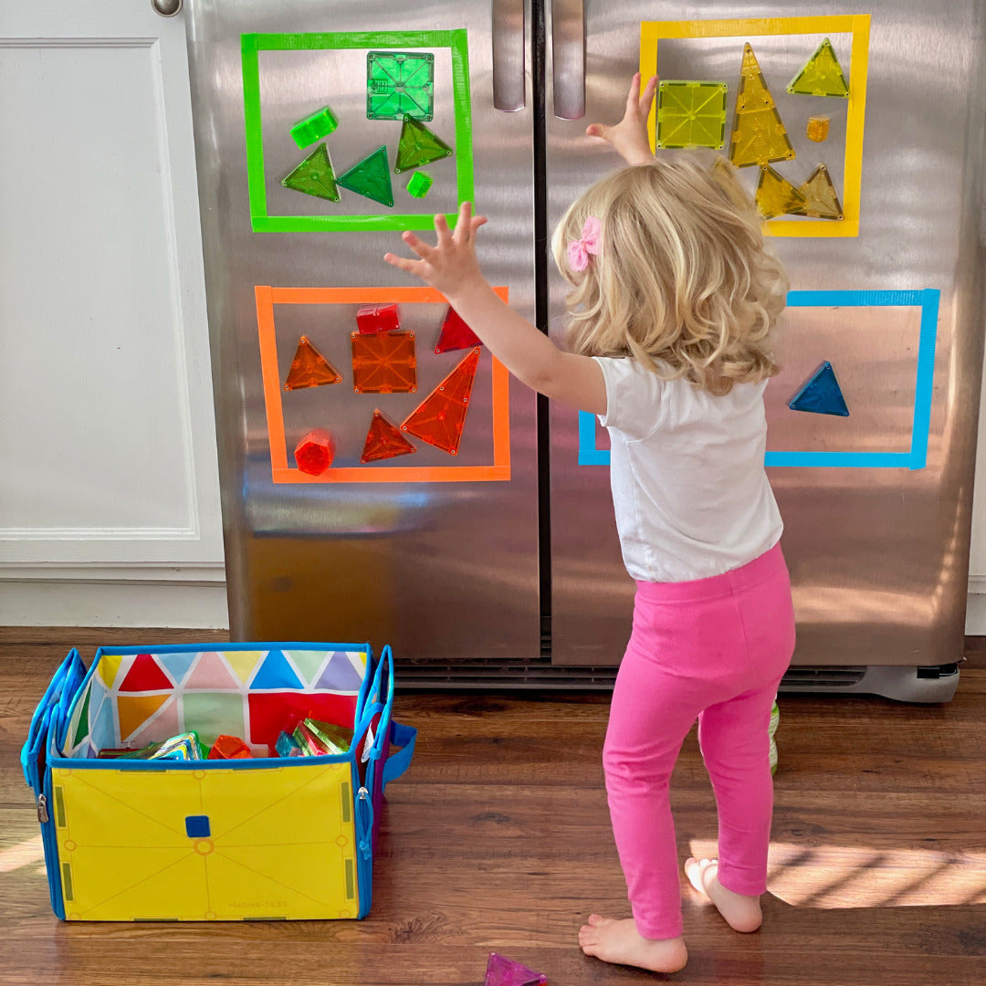 MagnaTiles Clear Colors 100 Piece Set