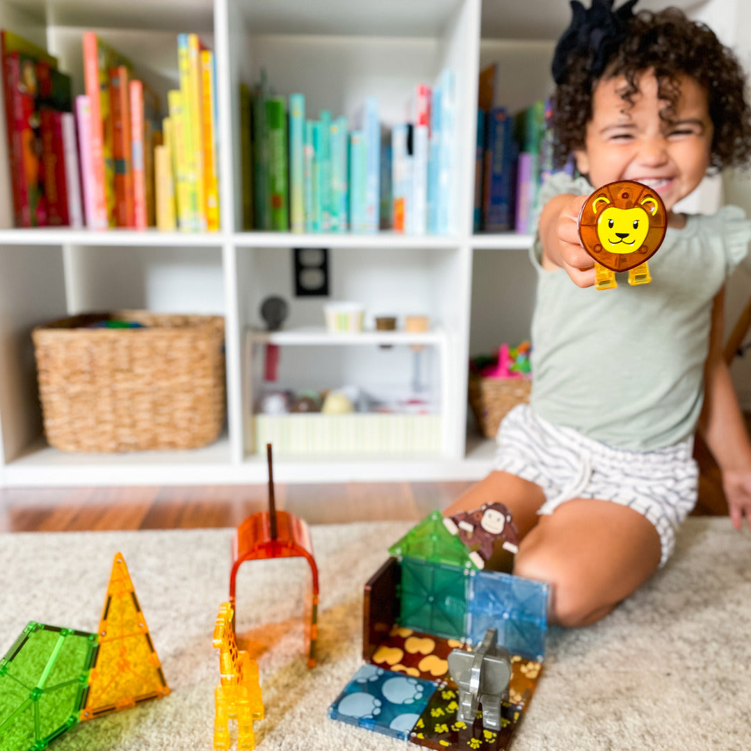 Magna-Tiles Safari Animals 25-Piece Set Magnatiles