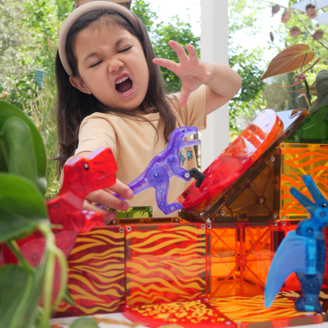 Magna-Tiles Dino World (40 Piece Set) Magnatiles