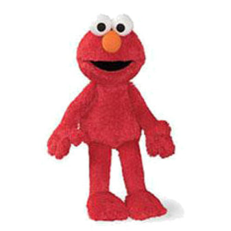20" plush red elmo doll