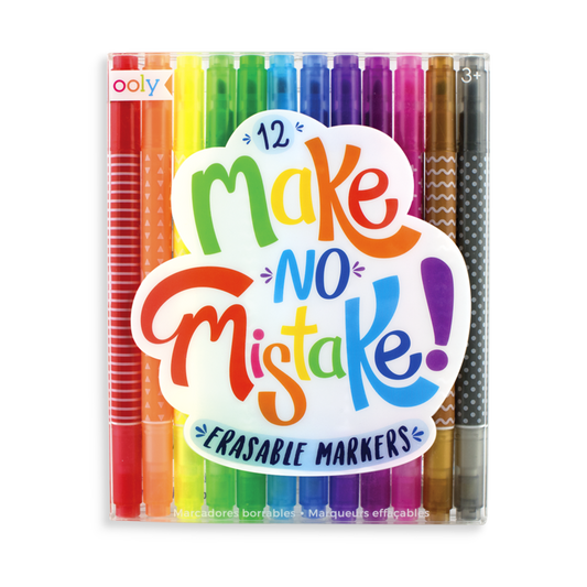 Make No Mistake Erasable Markers