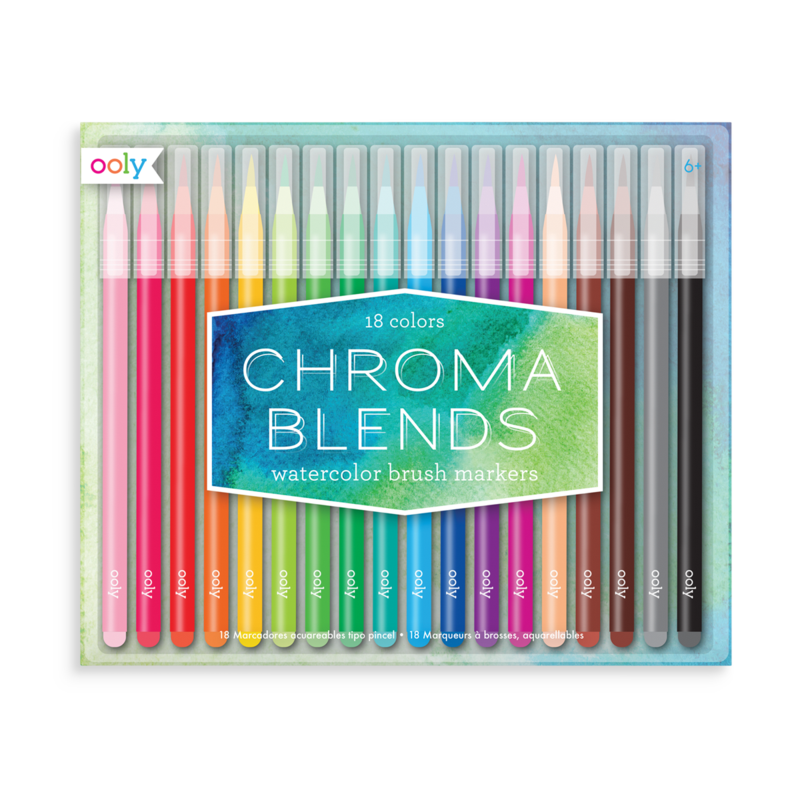Chroma Blends Watercolor Brush Markers