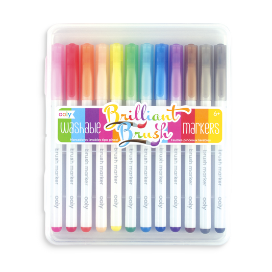Brilliant Brush Painting Markers