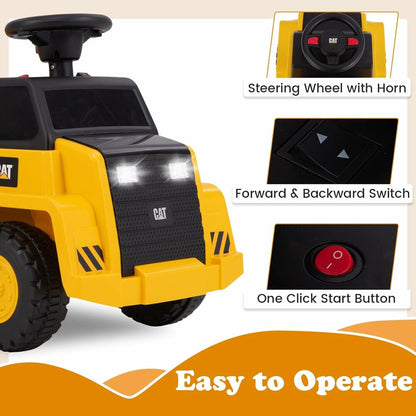 6V CAT DUMP TRUCK RIDE ON