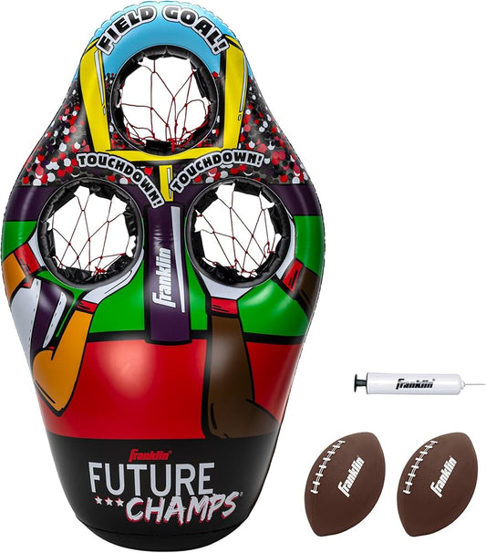 Inflatable 3-Hole Football Target