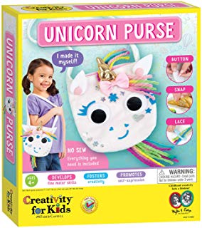 Unicorn Purse - Create A No Sew Fabric Unicorn Bag