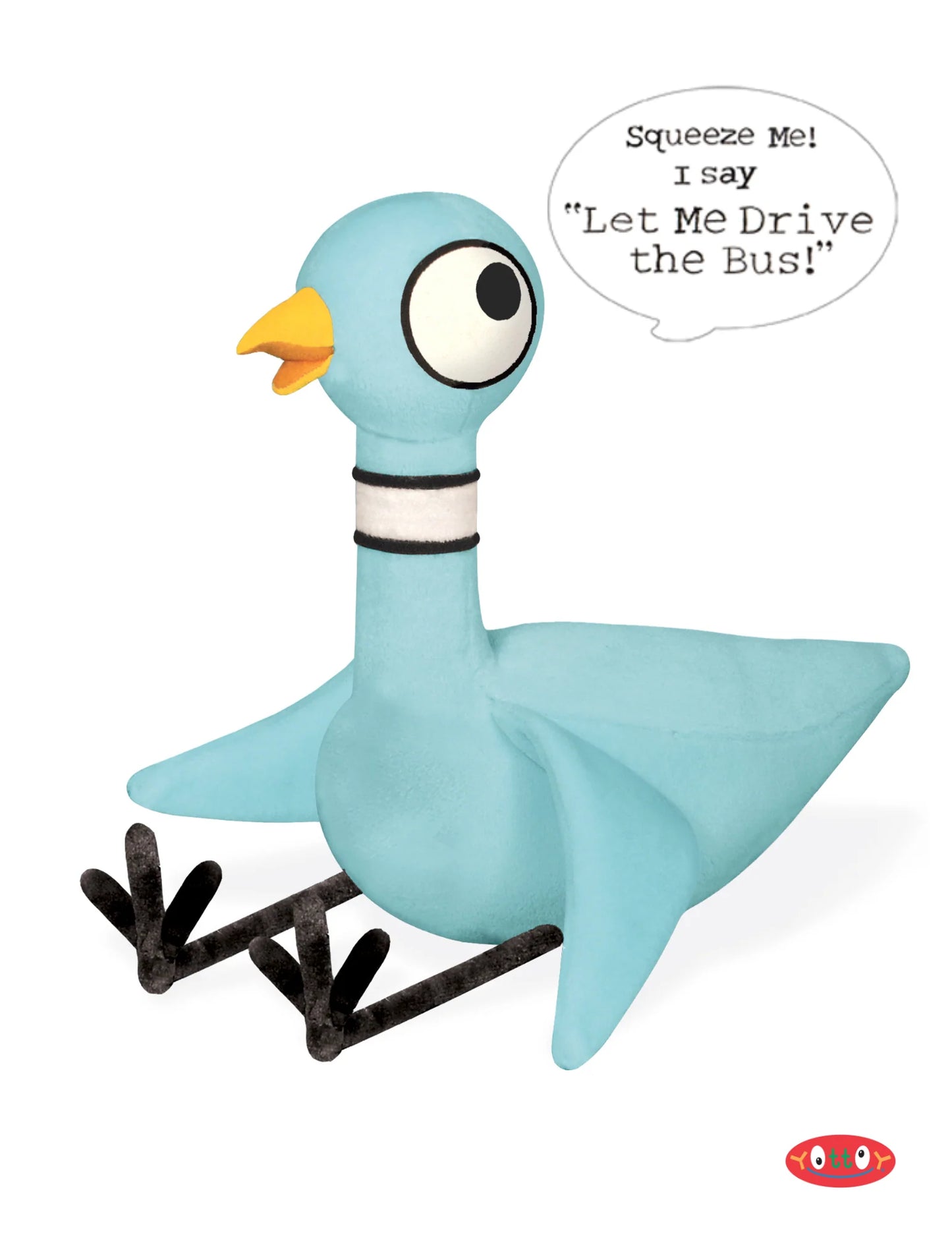 pigeon stuffie that talks