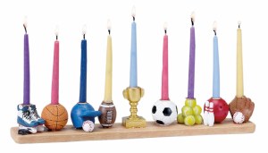 Candle Menorah Sports Design