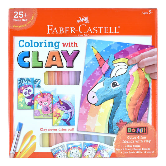 Do Art Coloring with Clay Unicorn & Friends