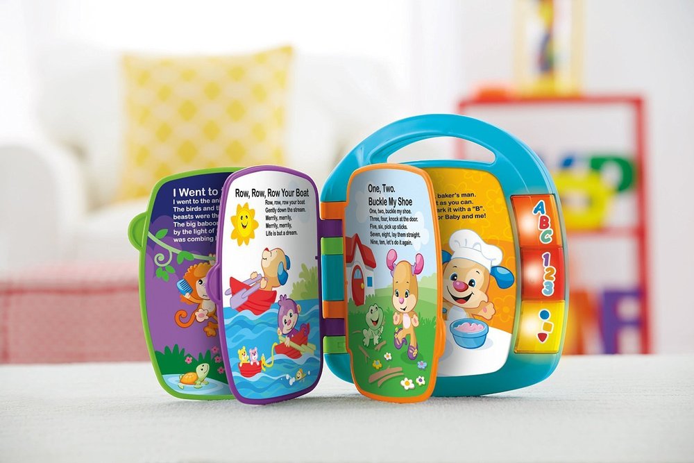Fisher-Price Laugh & Learn Storybook Rhymes Book