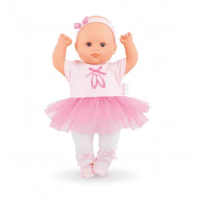 12" Ballerina Doll with Pink Tutu