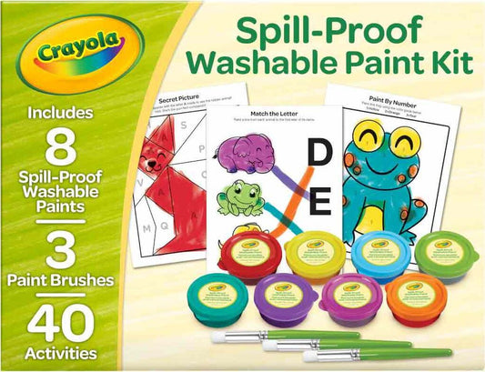 Spill-Proof Paint Activity Kit