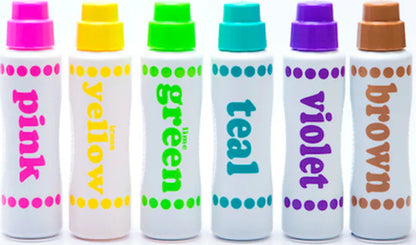 Dot-Art Markers 6-pk Brilliant [Washable]