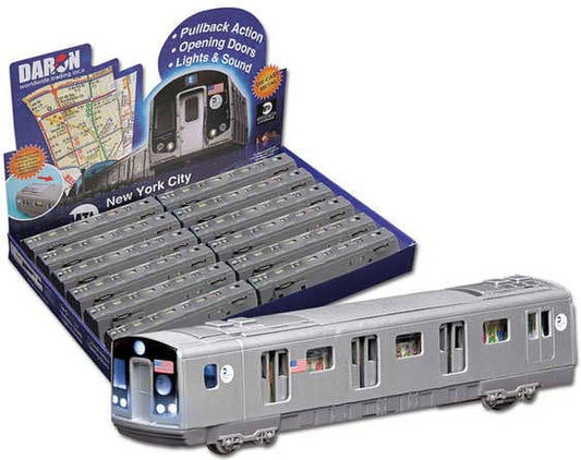 MTA Pullback Subway Car with Lights & Sound