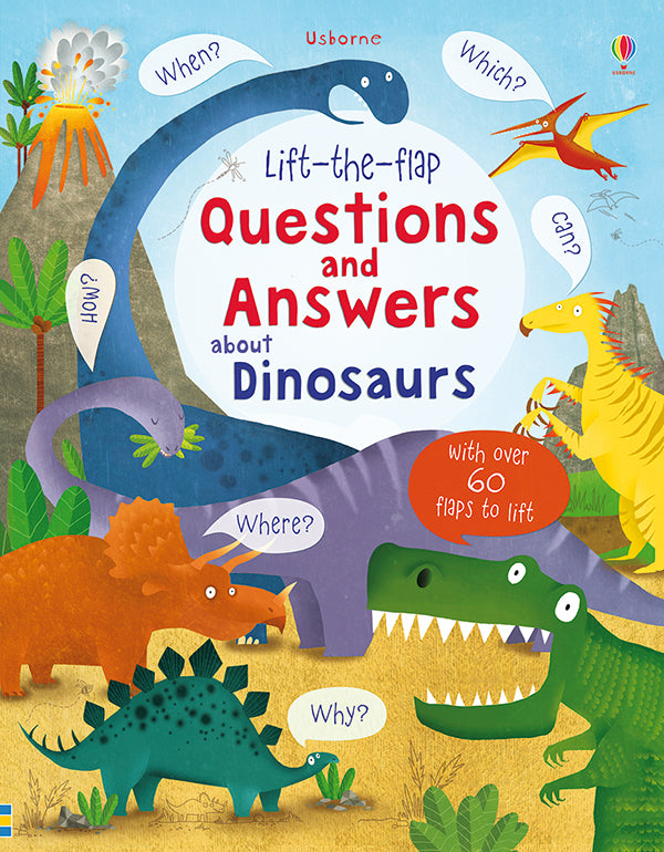 Lift-The-Flap Q&A About Dinosaurs