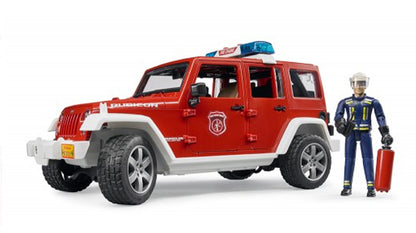 JEEP RUBICON FIRE VEHICLE W FIREMAN