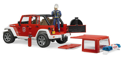 JEEP RUBICON FIRE VEHICLE W FIREMAN