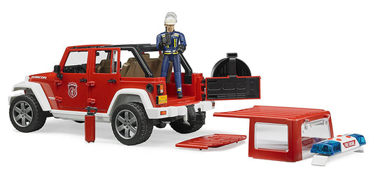 JEEP RUBICON FIRE VEHICLE W FIREMAN
